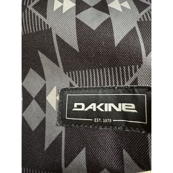 DAKINE JIVE Crossbody Purse Bag Aztec Print Black Gray Boho Tribal Casual - Picture 2 of 9